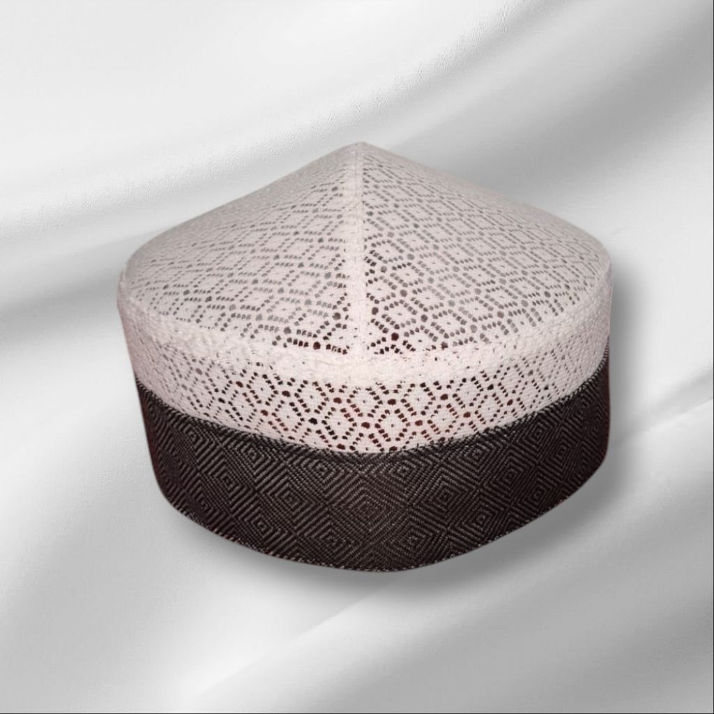 (GROSIR ISI 20pcs) Kopiah Jaring Motif / Peci Thailand List / Songkok Jaring Warna