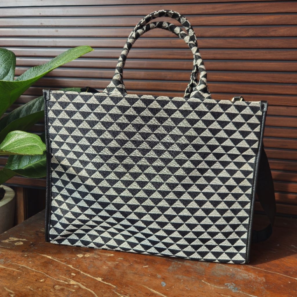 TAS KANTOR WANITA BRANDED BAHAN KANVAS