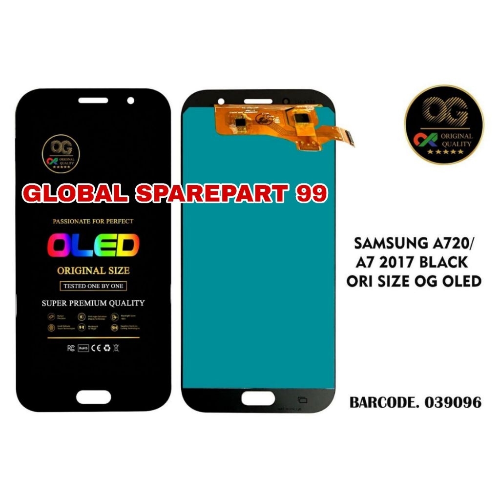 LCD SAMSUNG GALAXY A7 2017 A720 (ORI OLED PRESISI) OLED OG SUPER