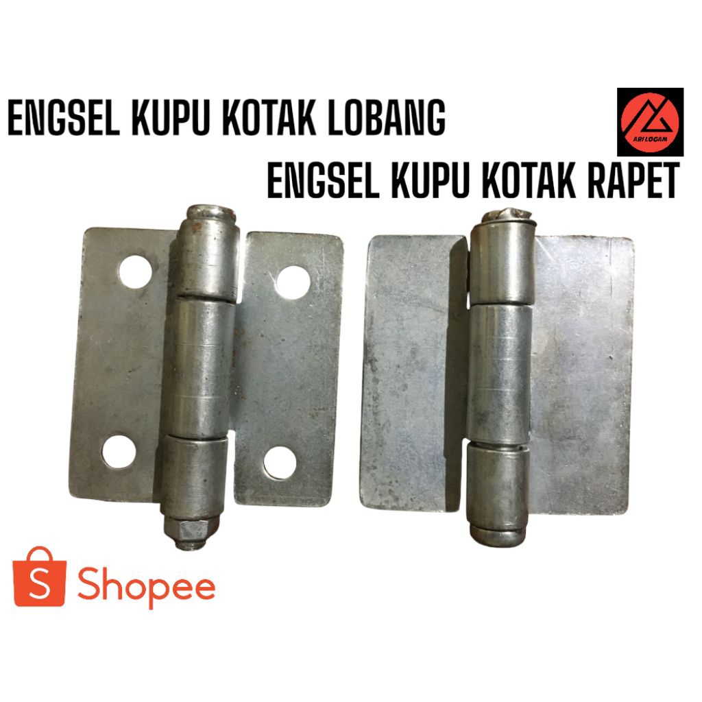 TERMURAH ENGSEL KUPU KOTAK LOBANG DAN ENGSEL KUPU KOTAK RAPET PAGAR BESI