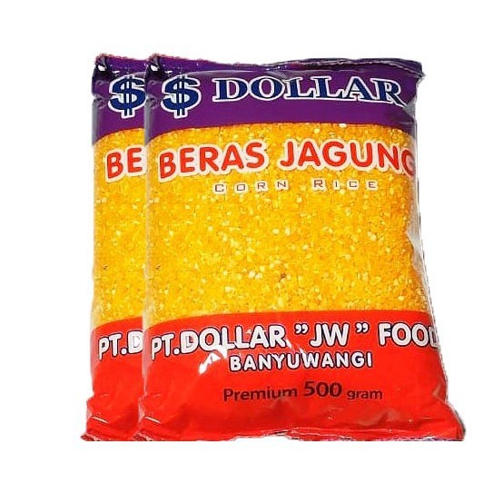 1KG beras jagung dollar super - beras jagung dollar - beras jagung