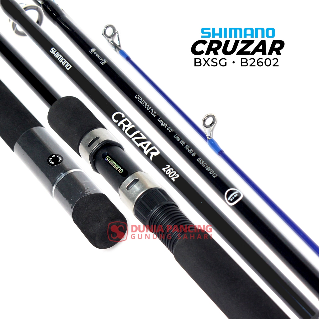 Joran Spinning Shimano Cruzar BXSG 2602
