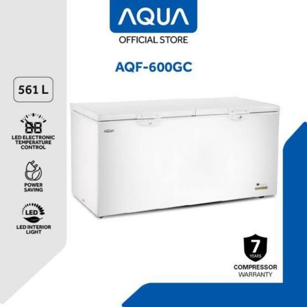 Box Pembeku Chest Freezer AQUA AQF-600GC | 561L