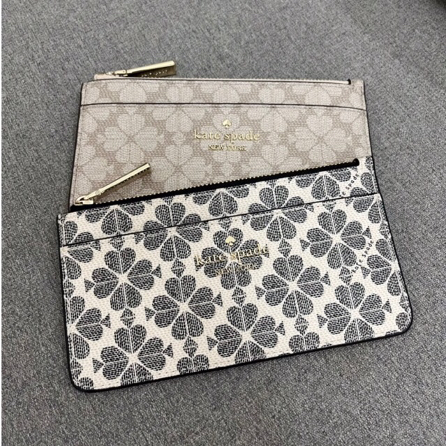 DOMPET KS KK895 SPADE FLOWER LARGE SLIM CARD HOLDER WALLET