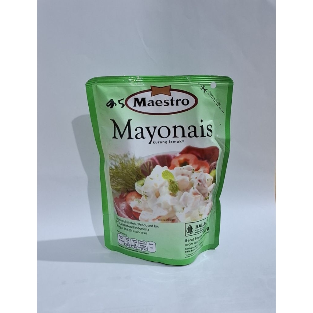 

Mayonaise Maestro Pouch 180 gr