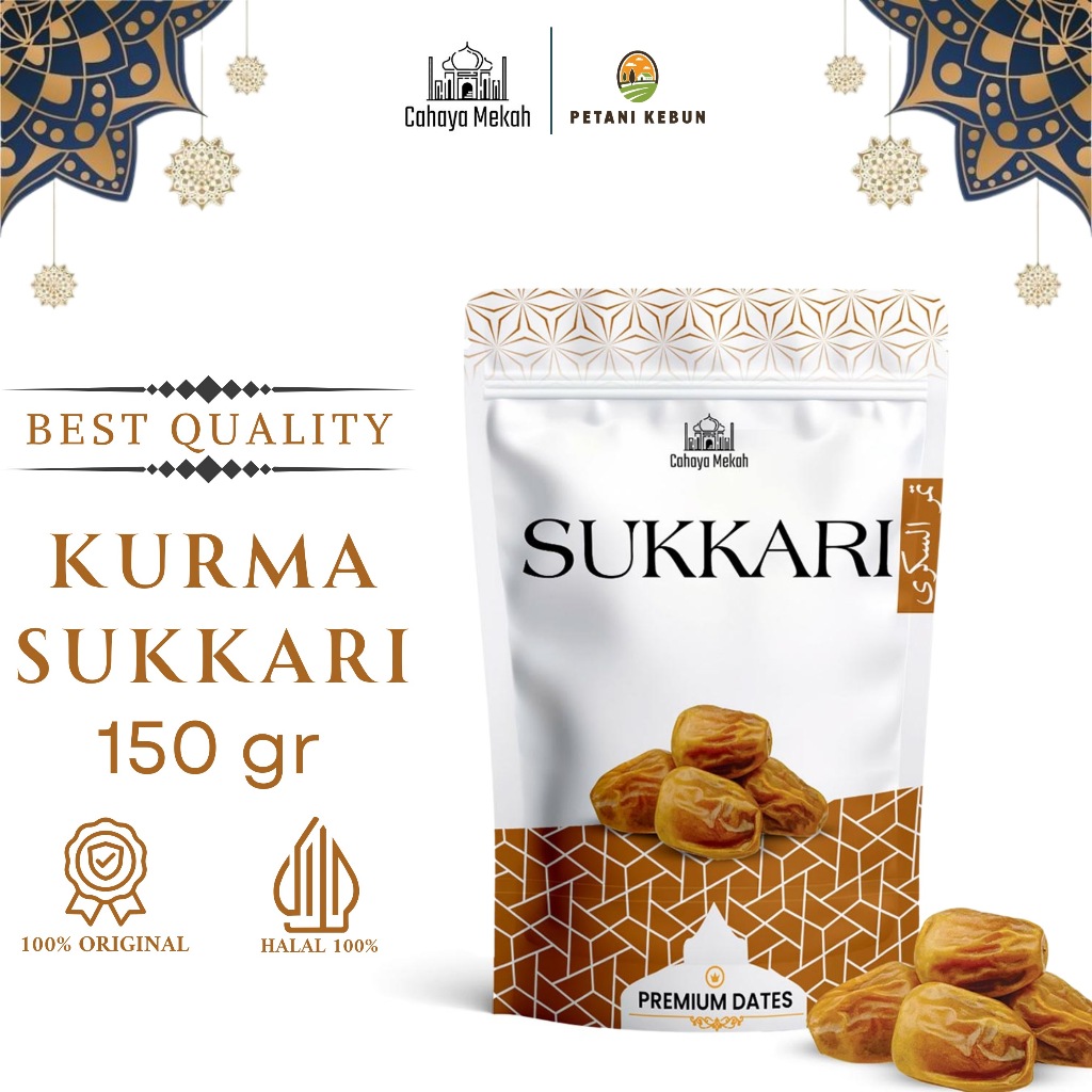 

Cahaya Mekah Kurma Sukkari 150gr
