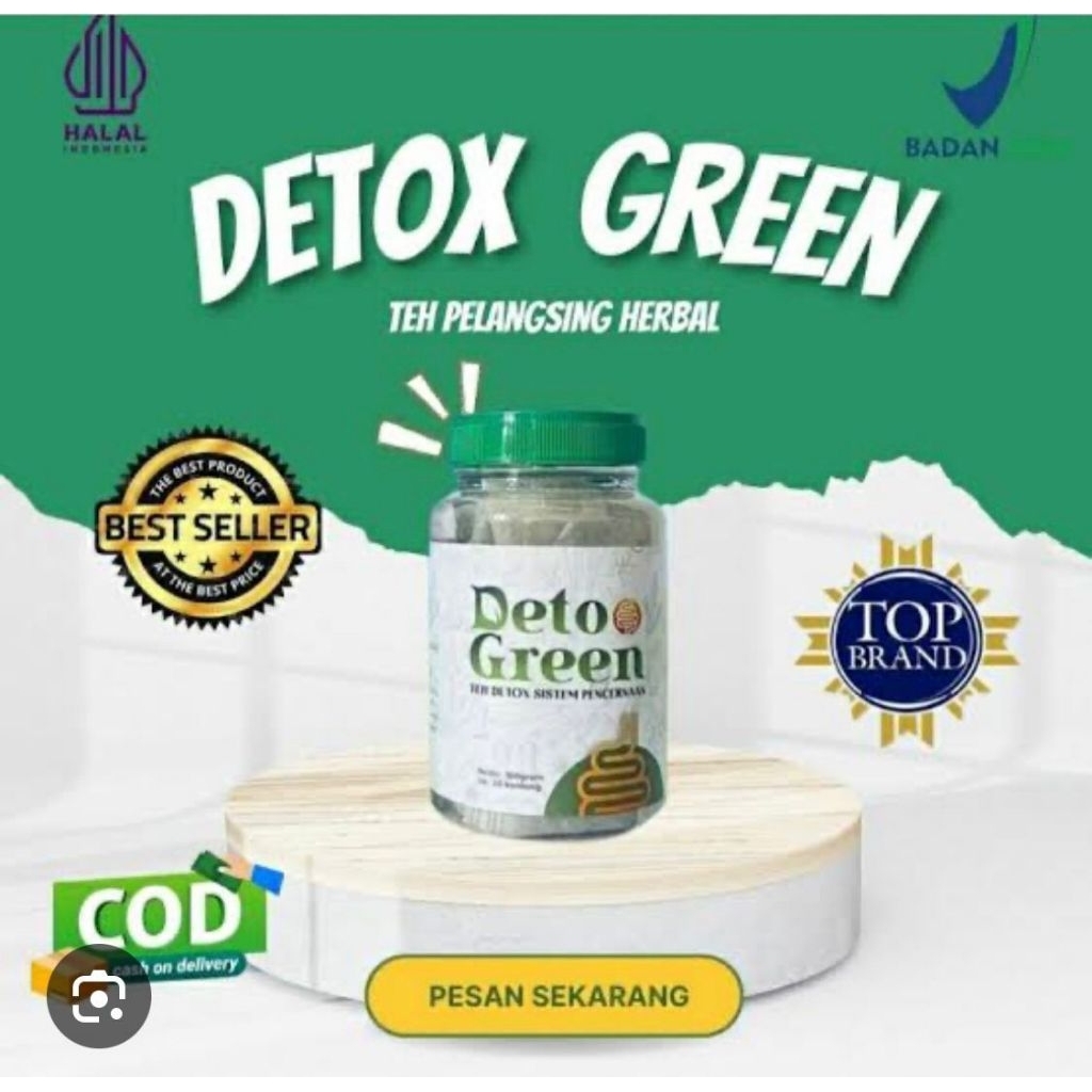 

Deto green teh herbal isi 20 kantong