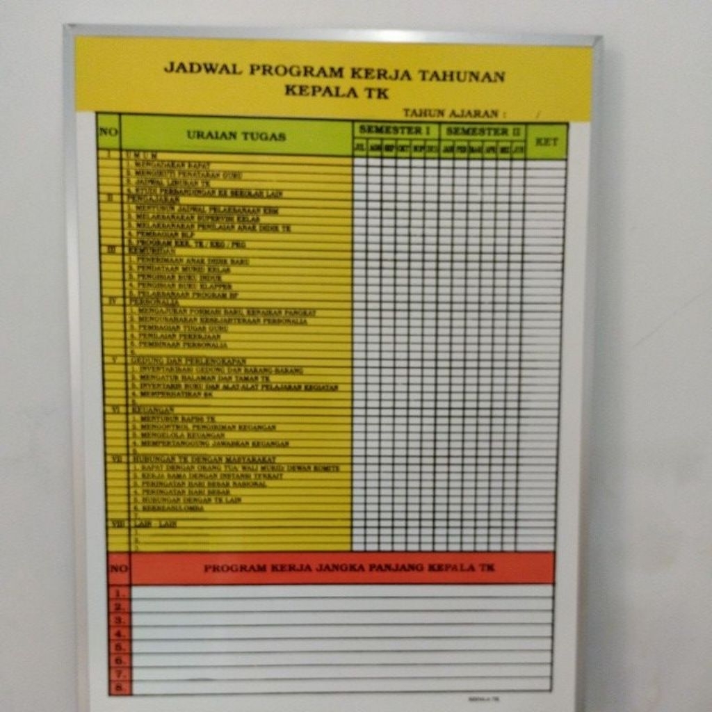 

PAPAN,PROGRAM,KERJA,TAHUNAN,KEPALA,TK