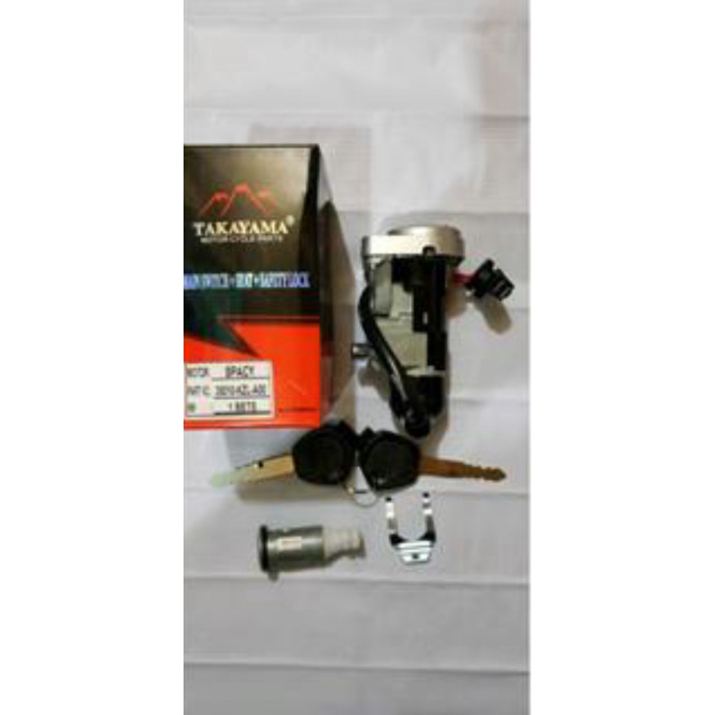 Takayama KUNCI KONTAK SET + PENGAMAN tipe motor SPACY (2K)