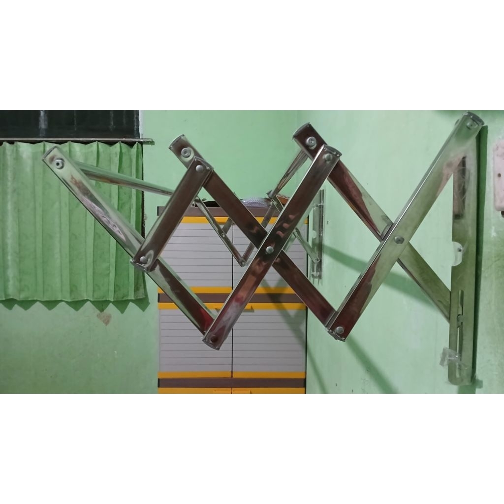 jemuran lipat 3 susun