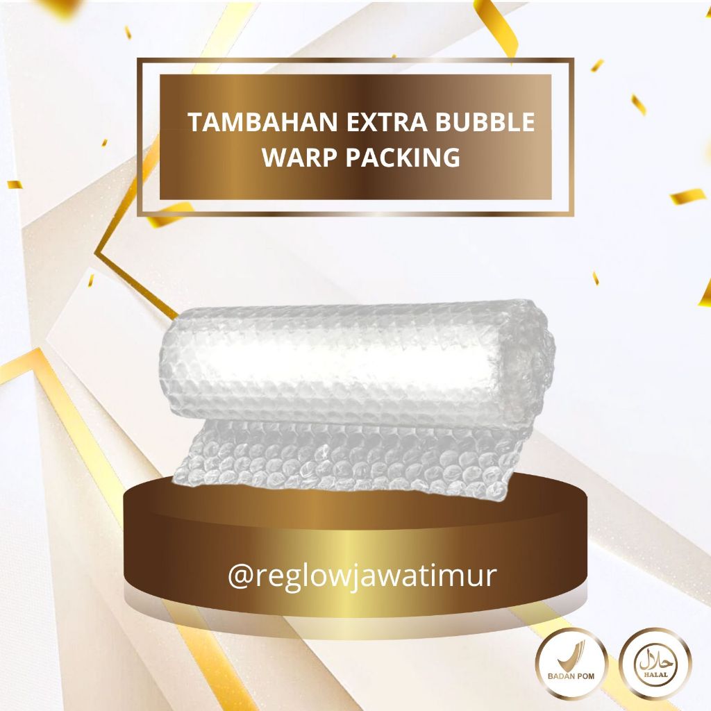 

Tambahan Extra Bubble Warp Packing