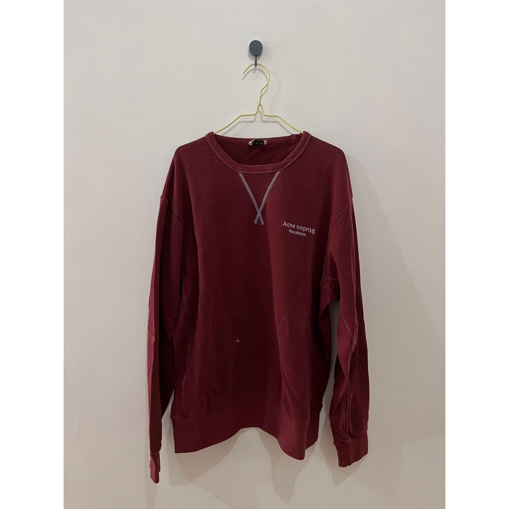 Acne Studios Sweatshirt Red | Size L | 9/10 Barely Used