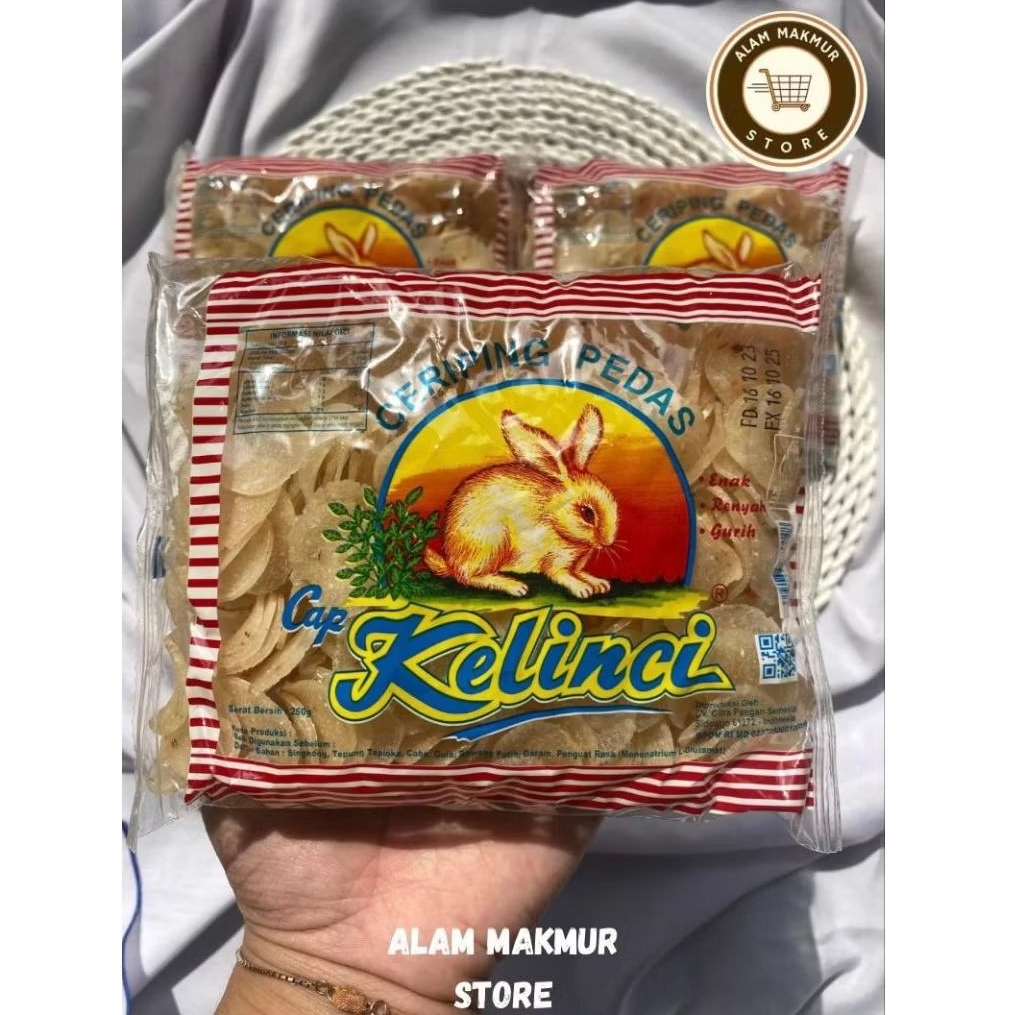 

⚡COD & READY STOCK⚡ [PROMO] TERMURAH 3 Pcs Ceriping Singkong Rasa Pedas Gurih