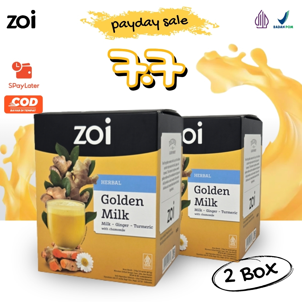 

2 Box ZOi Golden Milk - Susu Kambing Etawa Atasi Nyeri Sendi Sakit Lutut Dan Asam Urat