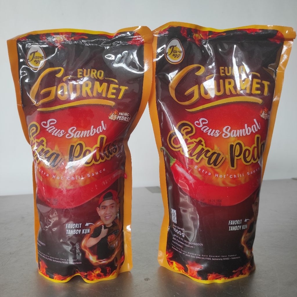 

Euro Gourmet Saus Sambal Extra Hot 1KG