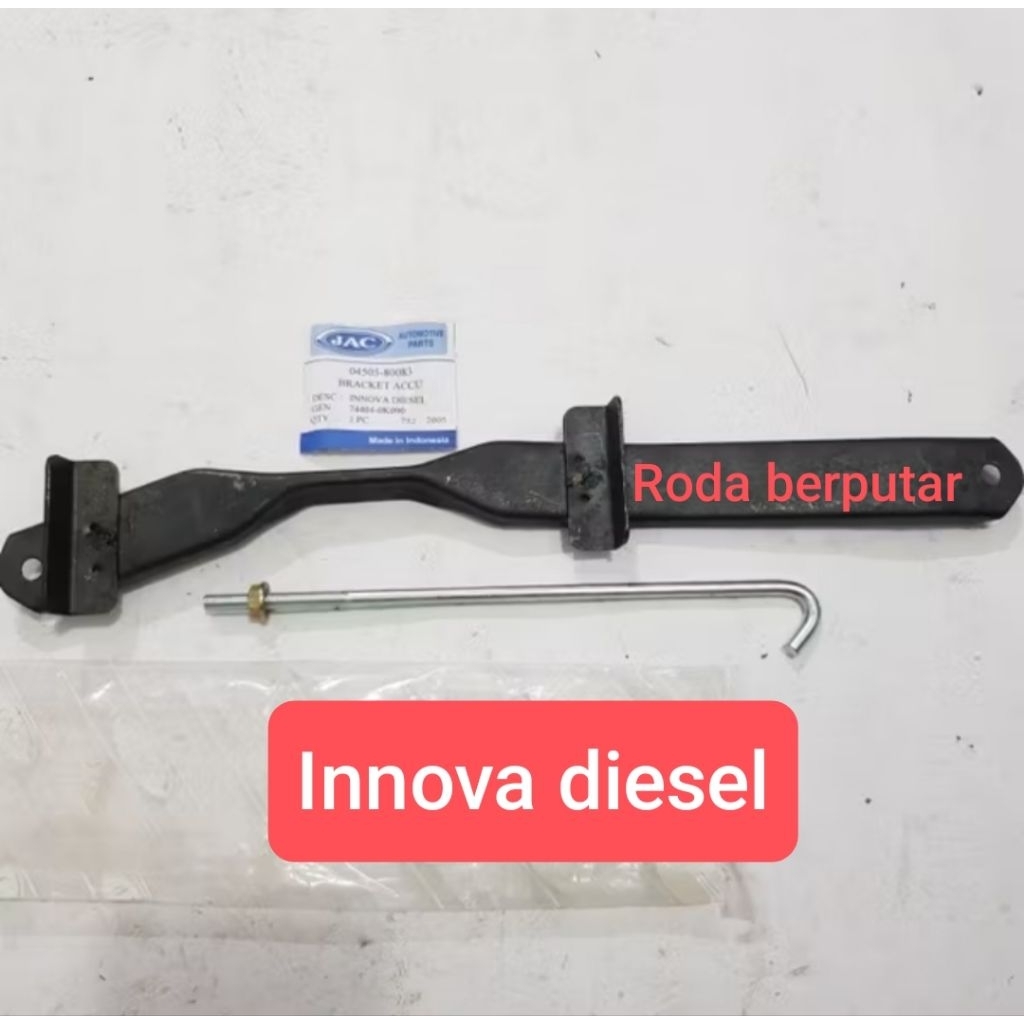 braket Aki penahan Aki Innova diesel