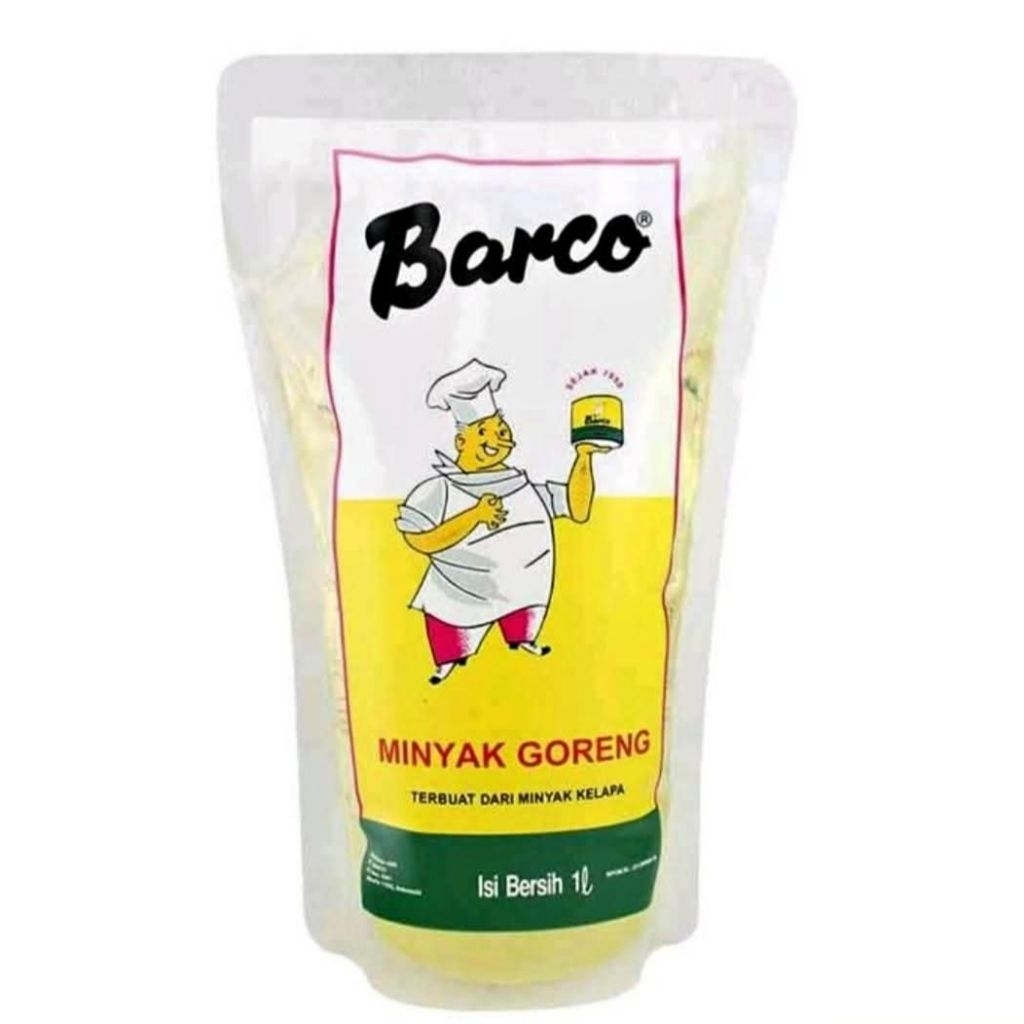 

Barco Minyak Goreng Kelapa Coconut Cooking Oil 1 Liter / 1000 m