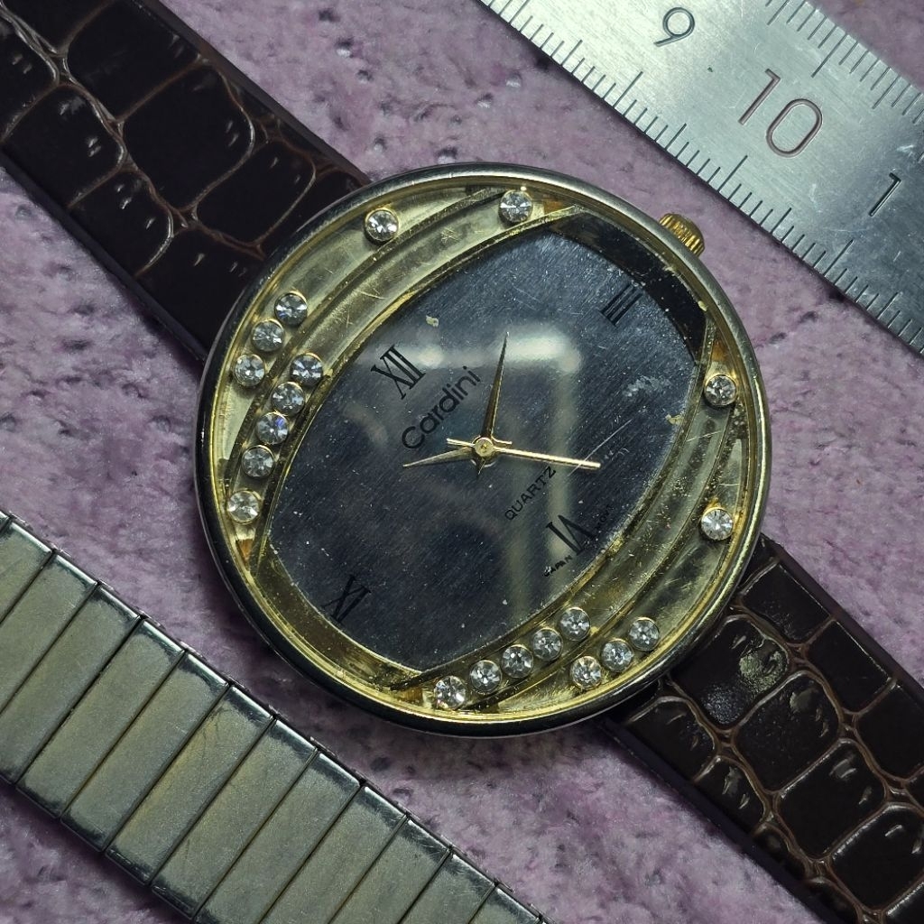 Jam Cardini Quartz Vintage Bekas