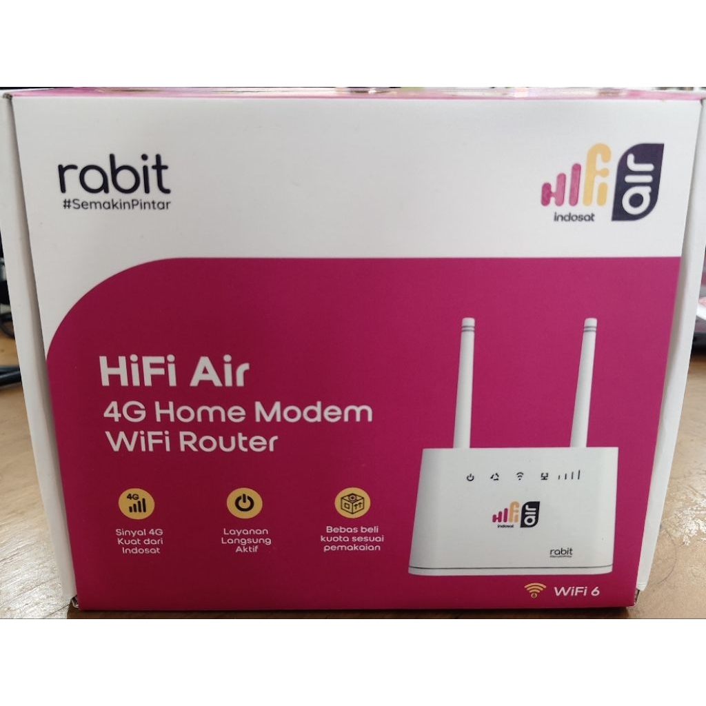 WIFI PORTABLE HIFI AIR RABBIT/ADVAN/HUAWEI 4G kuota 50GB