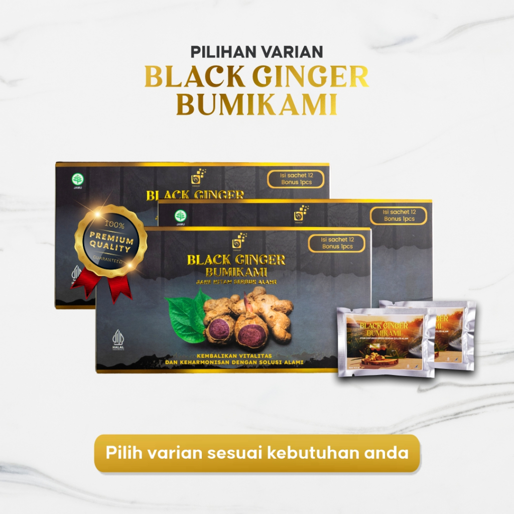 

Original Black Ginger BumiKami | Jahe Hitam Thailand Asli | Melancarkan Peredaran Darah ke Organ Vit*l