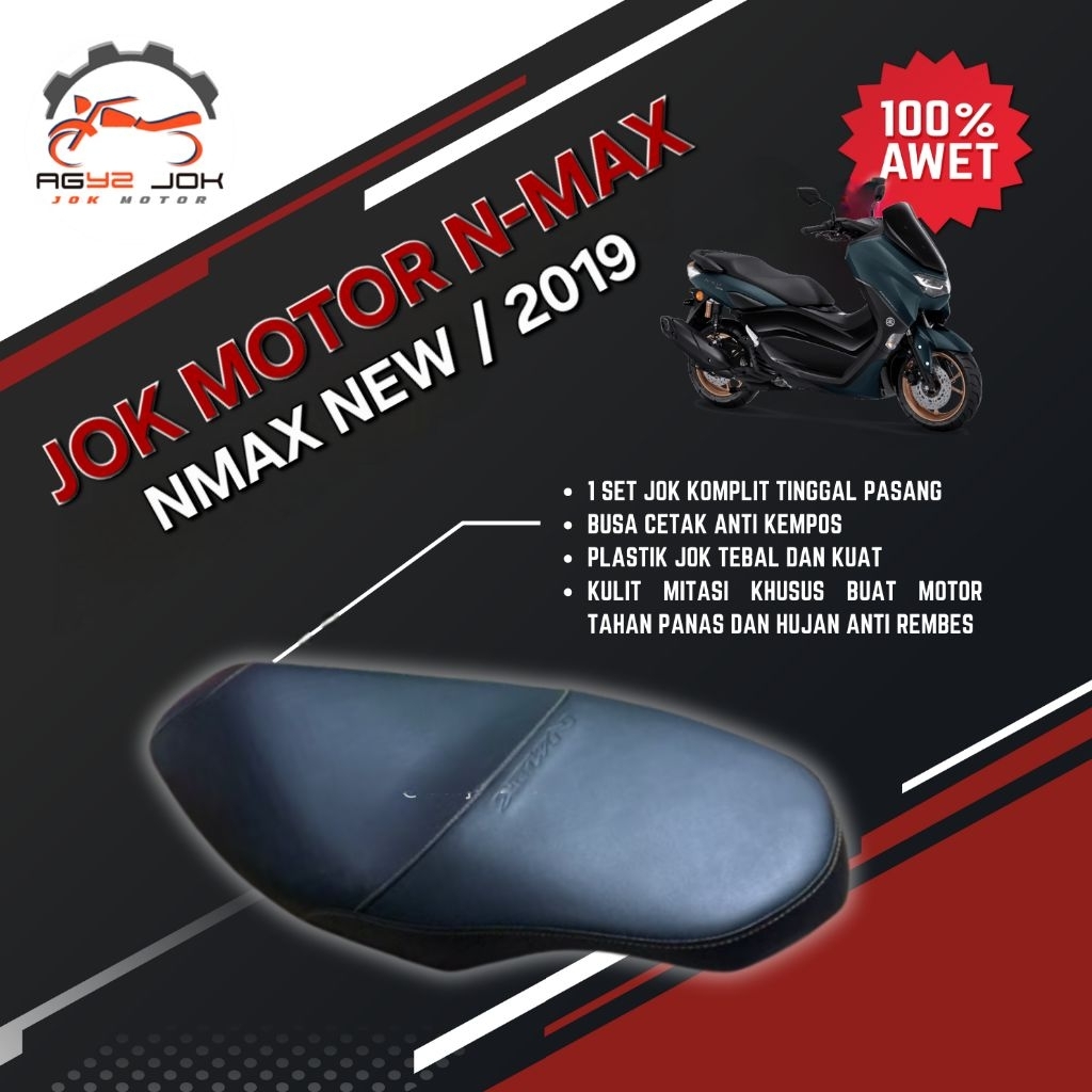 Jok motor nmax new jok yamaha nmax 2019-2024