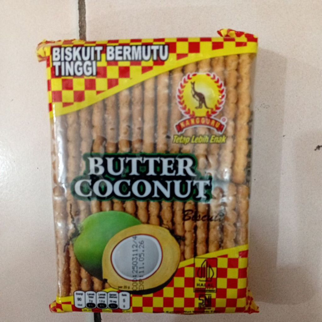 

Butter Coconut Biscuit 120gr 1 Bungkus