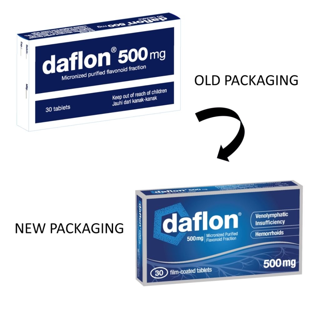 [PRE ORDER] Daflon 500mg (30 pcs)