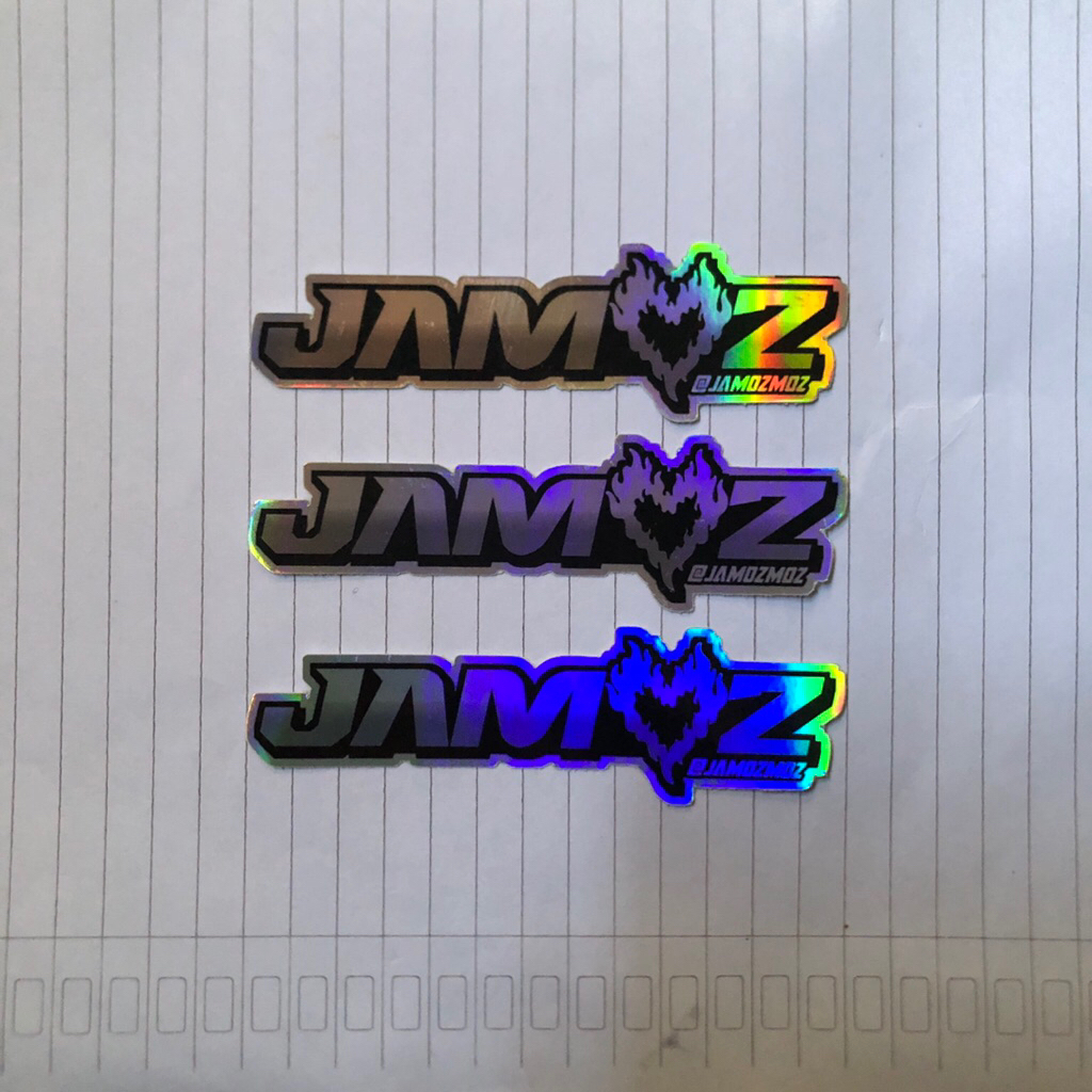 

Stiker Jamoz V1 Hologram 3pcs