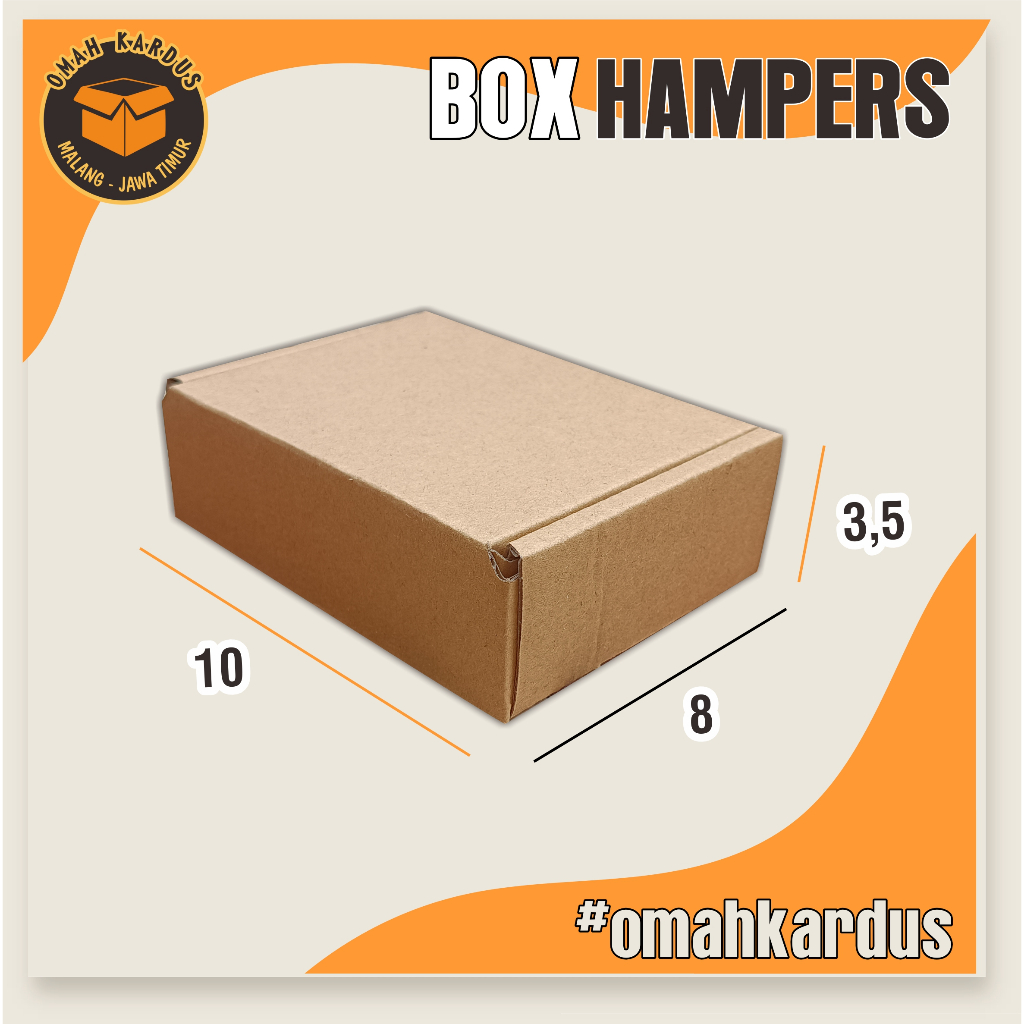 

Box Hampers 10x8x3,5 cm / kardus box polos / kardus diecut / box diecut / kardus hampers / box souvenir / boxgift / box aksesoris