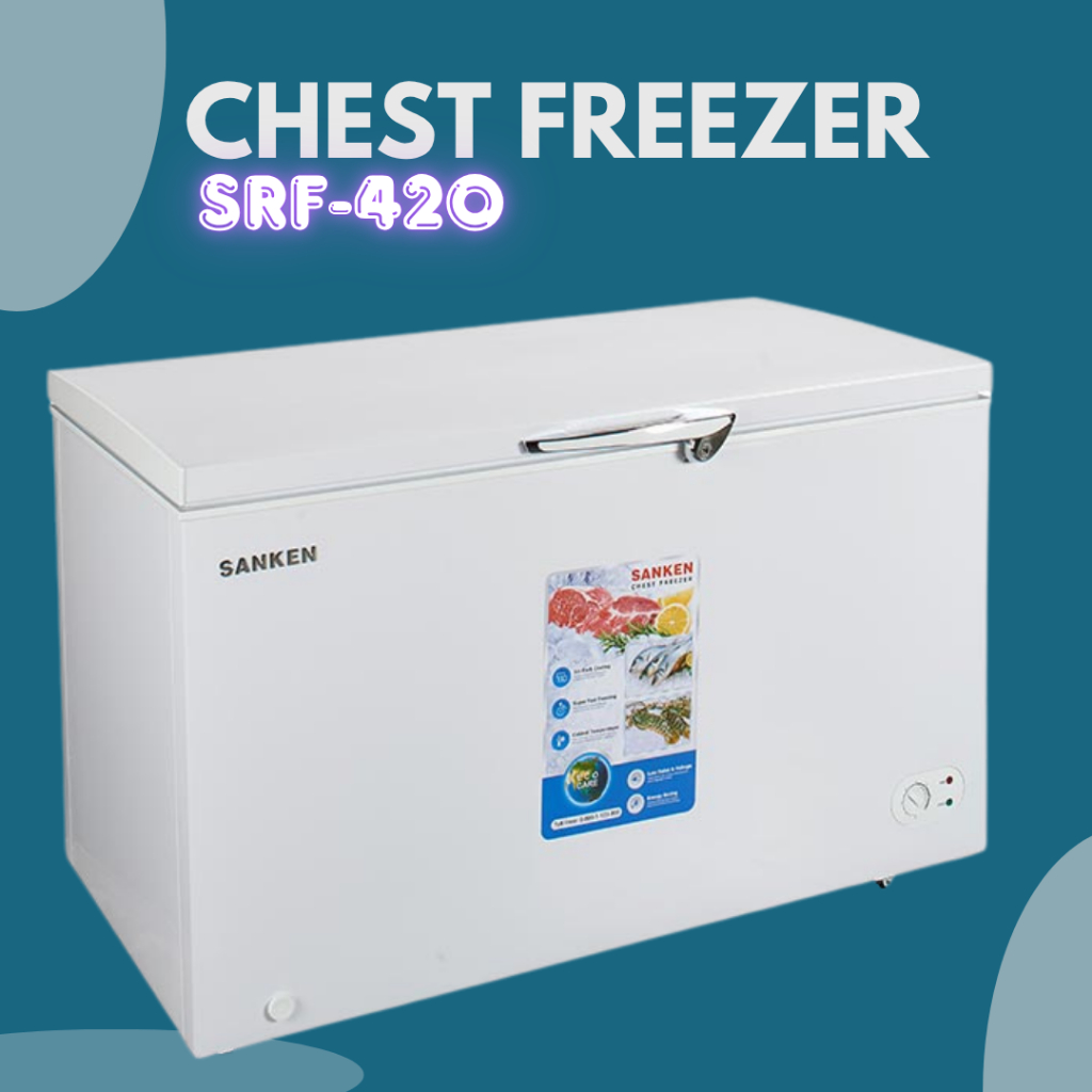 CHEST FREEZER SANKEN SRF-420 400 LITER