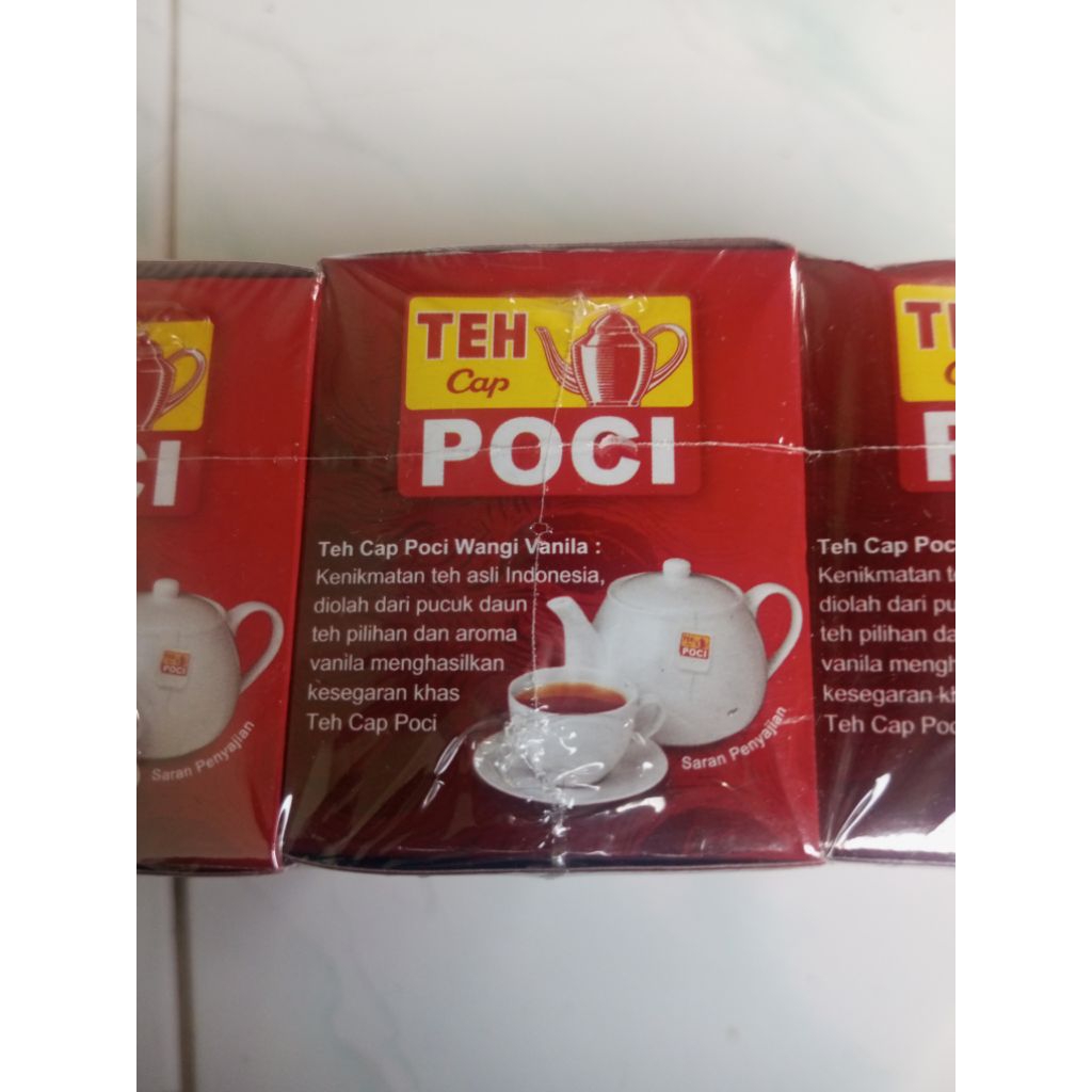 

teh celup poci vanila 1 pack isi 5 dus @25pcs