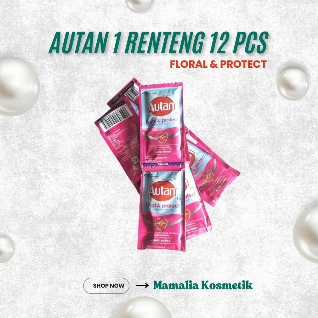 AUTAN RENTENG | KEMASAN 1000 | ANTI NYAMUK | LOTION ANTI NYAMUK  1 RENTENG 12 SACHET - 6 ML