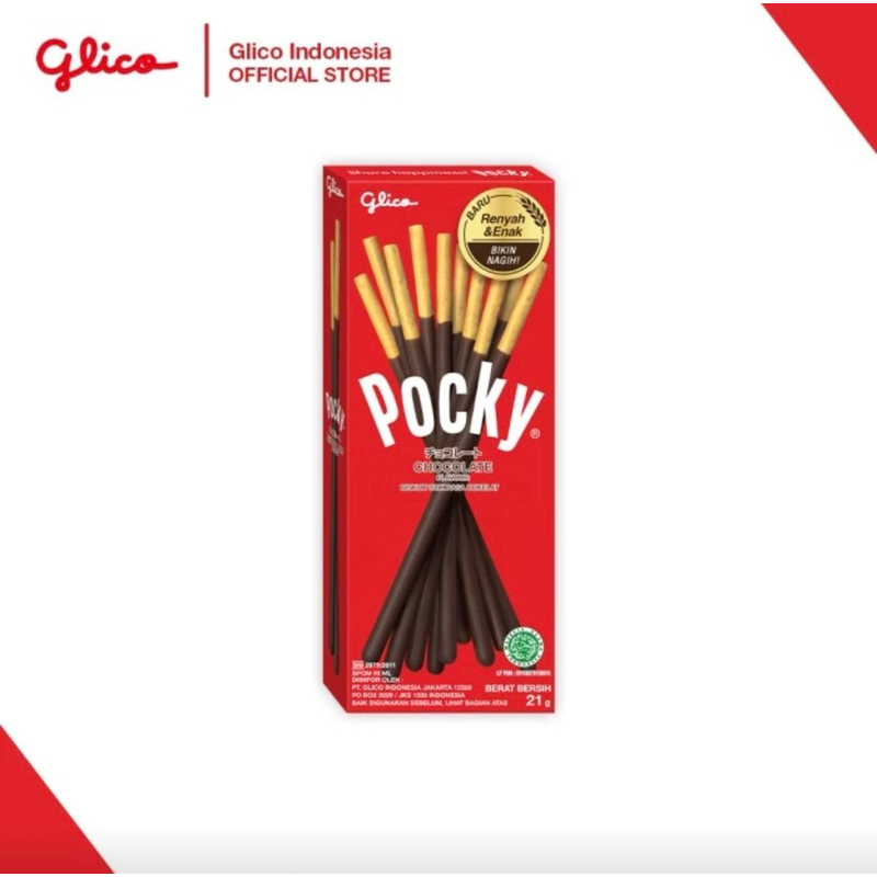 

Glico POCKY MINI 22gr wafer stick Half Size strawberry cookies and cream milk pejoy vanila stik coklat camilan snack