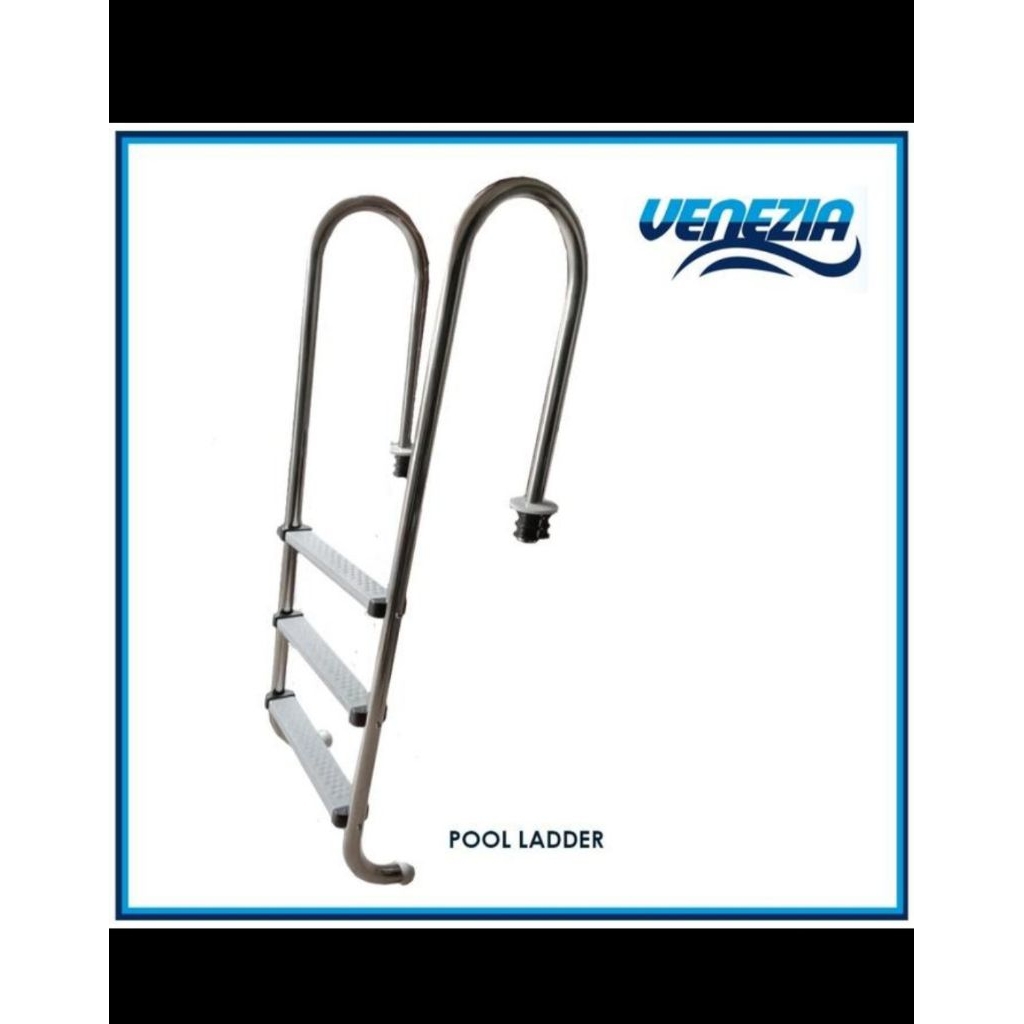 TANGGA KOLAM RENANG STAINLESS STEEL 3 STEP TANGGA KOLAM RENANG VENEZIA 3 STEP STAINLESS STEEL TANGGA