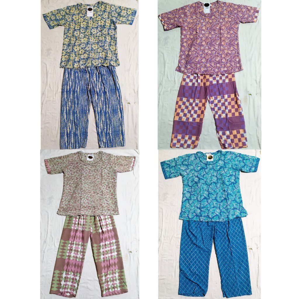 Setelan Daster LuZa SPK DWS Dewasa Standar / Set Daster Celana Panjang Lu-Za