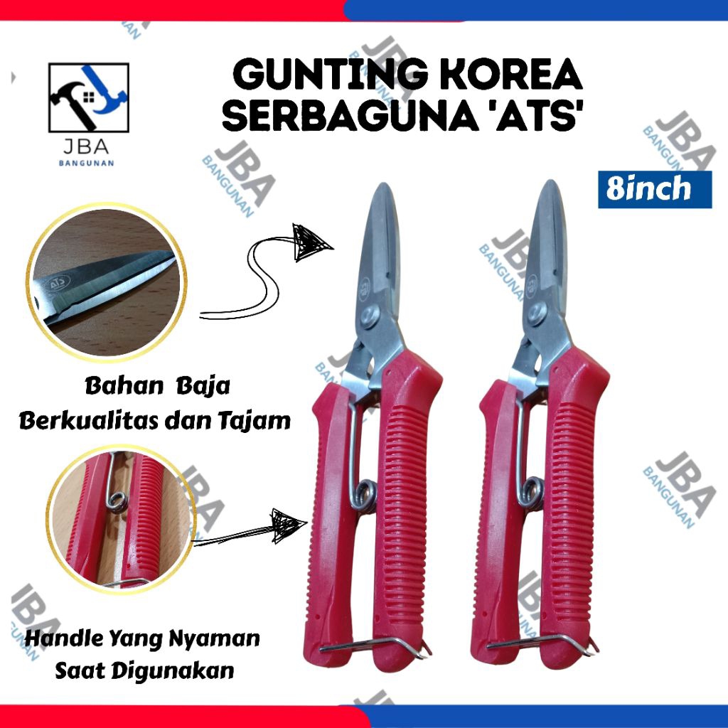 

Gunting Korea Serbaguna ATS/Gunting Seng Serbaguna ATS/Gunting Seng/Gunting Korea/Gunting Korea Seng/Gunting Seng Merek ATS