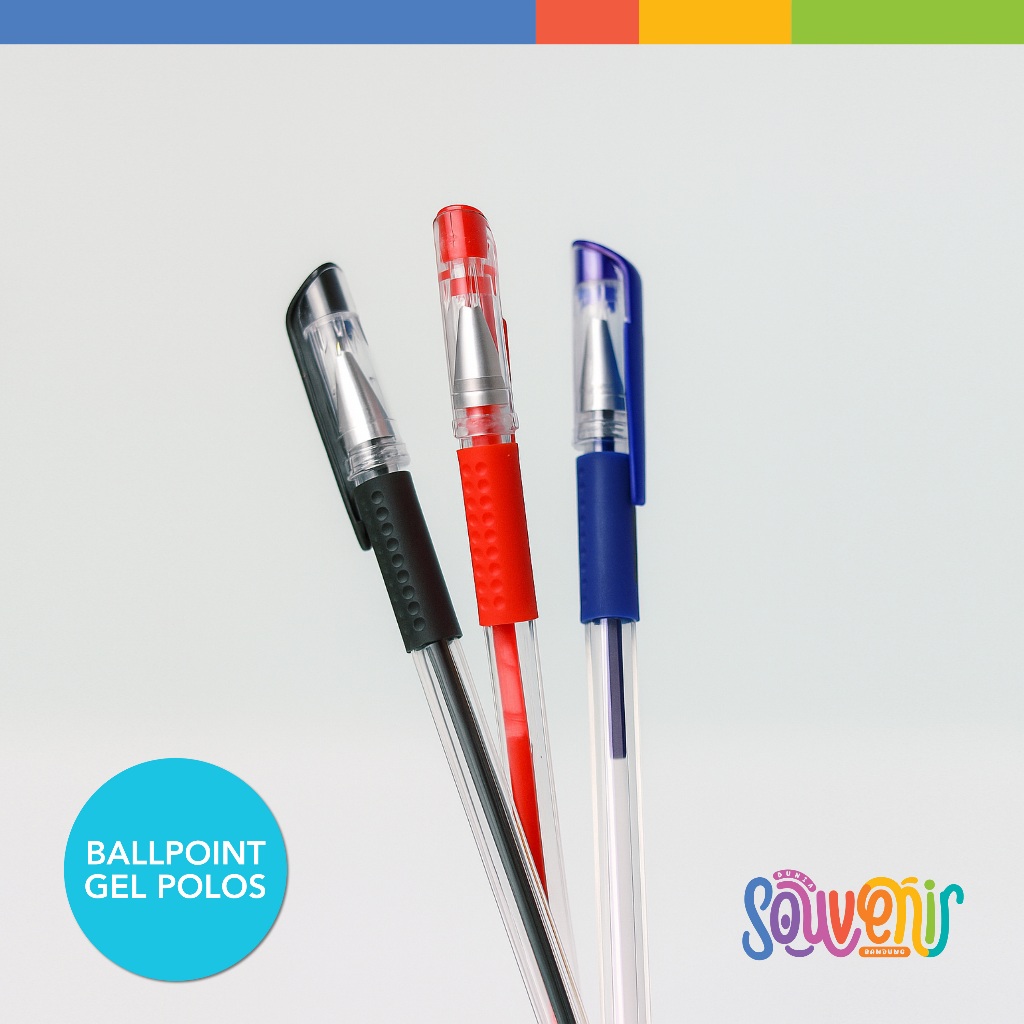 

Ballpoint Pulpen Gel/jel Pen 0.5mm Standard | Ballpoint Gel Murah