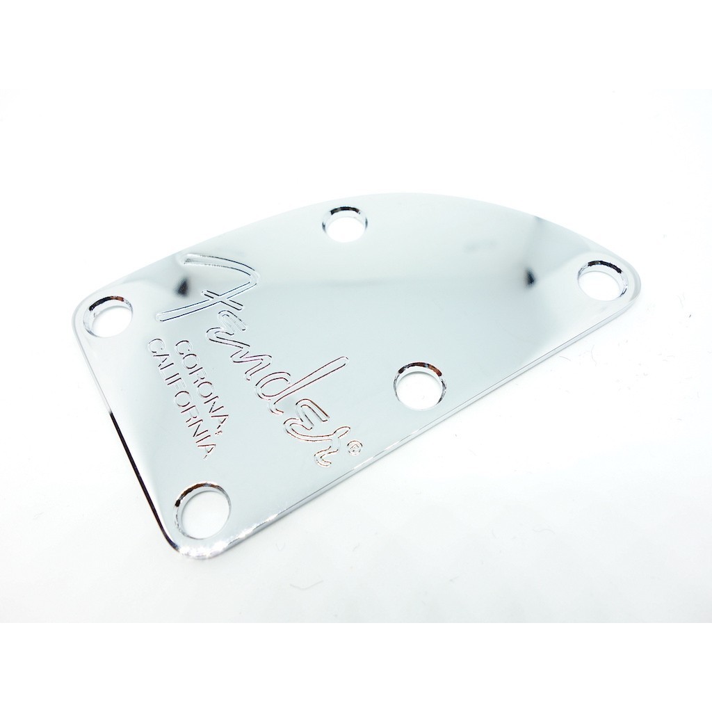 Fender Jazz Bass American Deluxe Bass Neck Plate Chrome 0058329000