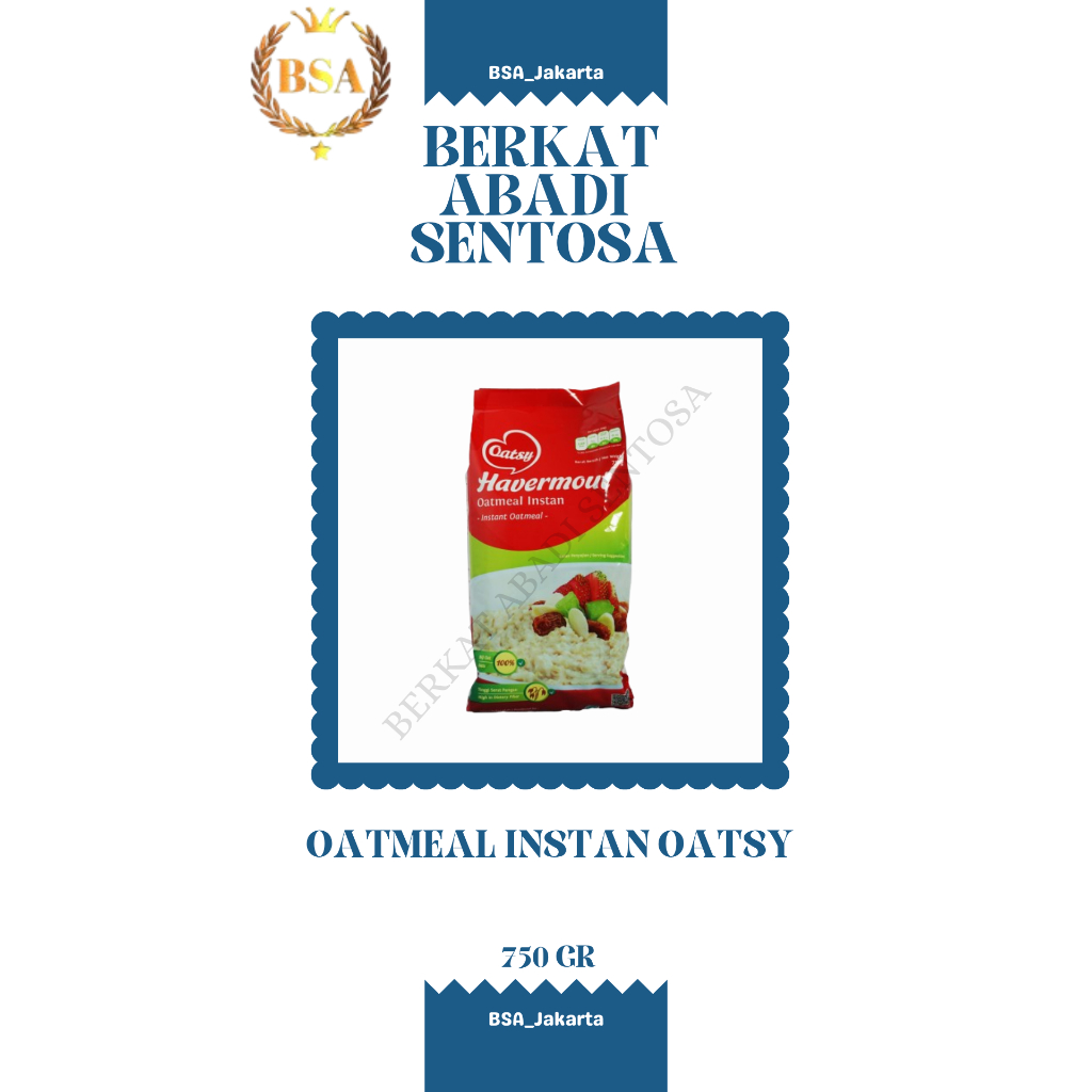 

OATMEAL INSTAN OATSY (750 GR)