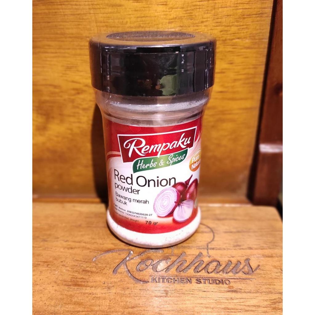 

Rempaku Red Onion Powder Bawang Merah Bubuk 70gram halal Pure & Natural