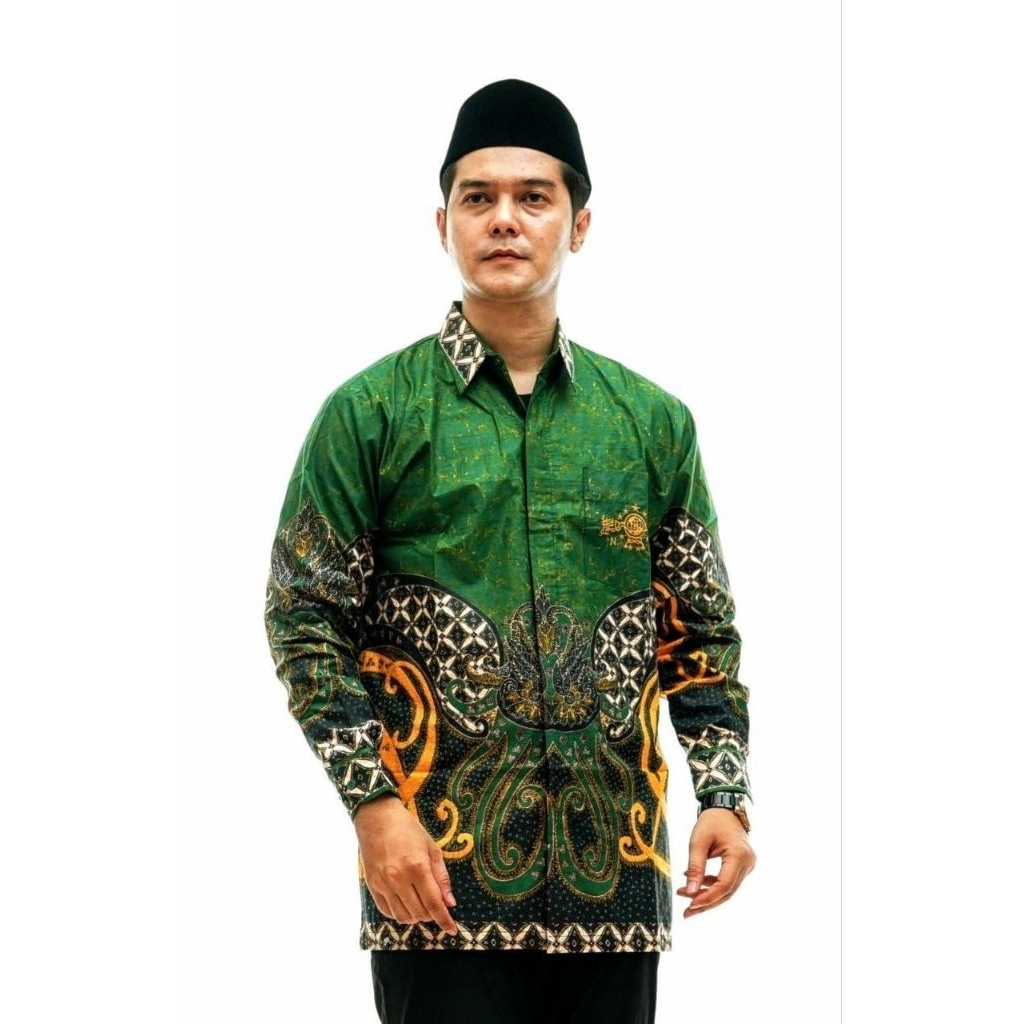 Kemeja Batik NU Terbaru Motif Mahkota Kemeja Pria Hem Batik Pria Exclusive Batik NU Original