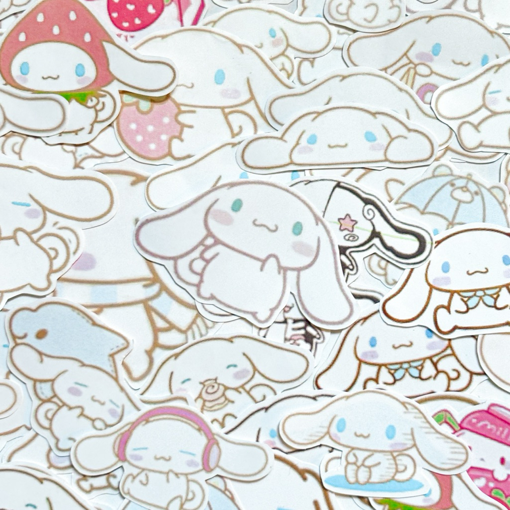 

Cinnamoroll Deco Sticker Set include 30pcs korean aesthetic vintage Waterproof