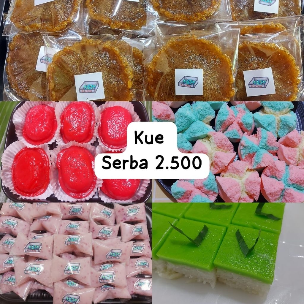 

kue pasar mix kue traditional kue bolu kue cucur kue talam bolu kukus kue tok kue serba 2500