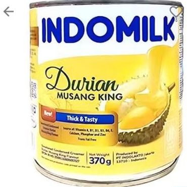 

Indomilk Krimer Kental Manis Durian Musang King 370 g