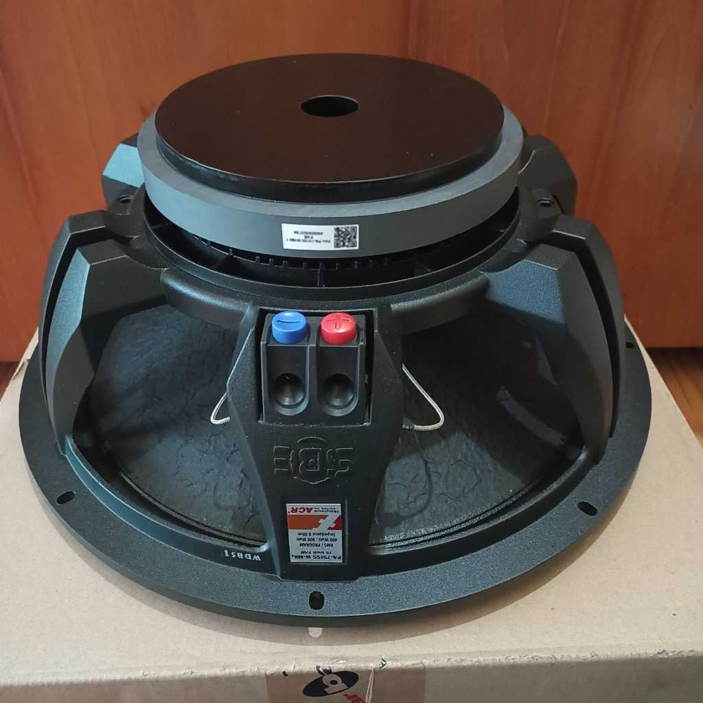 Speaker ACR FAbulous 15 inch pa-75155 woofer mk1 800 watt original