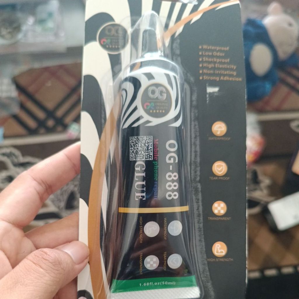 

lem lcd merek og super 15 Ml 50mili lem jelly glue