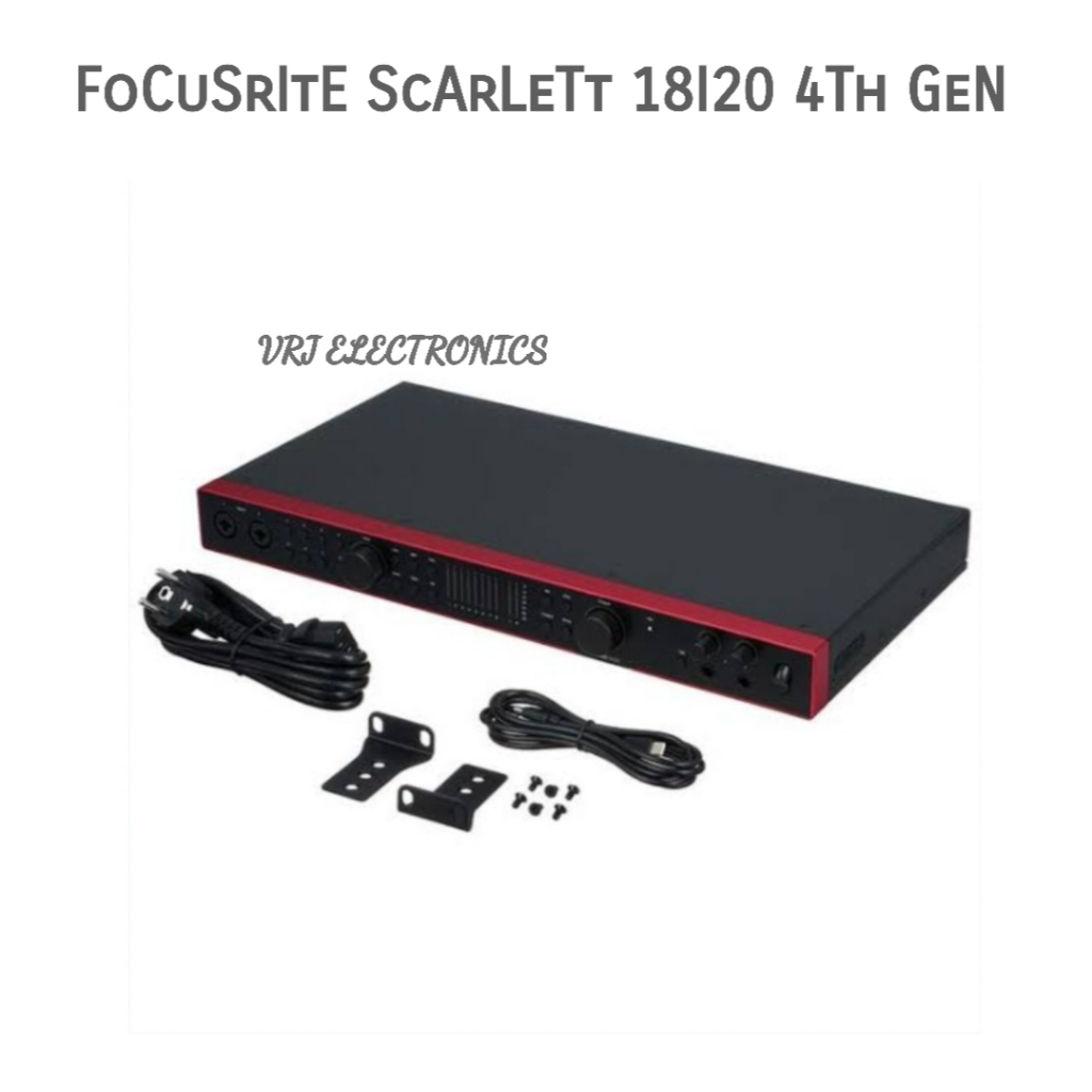 Focusrite Scarlett 18i20 4th Gen