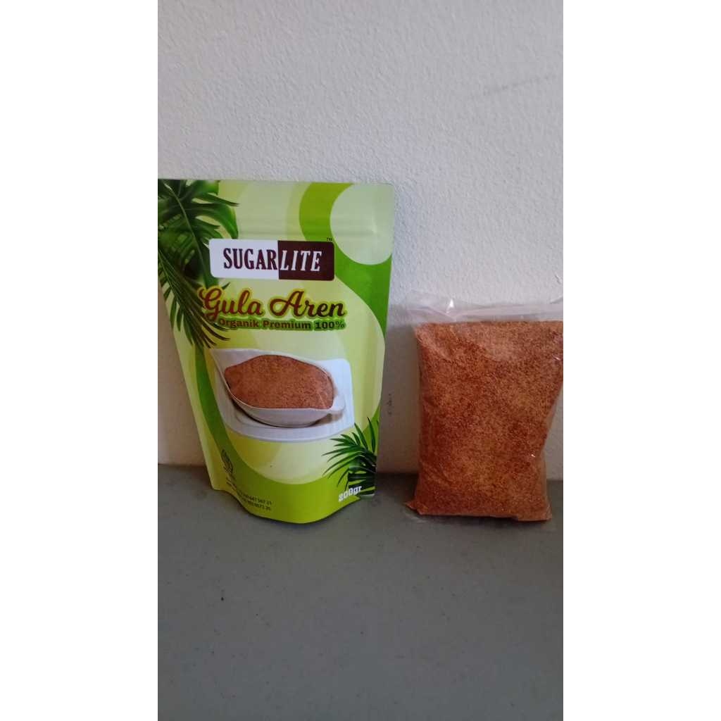 

SugarLite Gula Aren Palm Sugar Bubuk Powder 200gr Organic