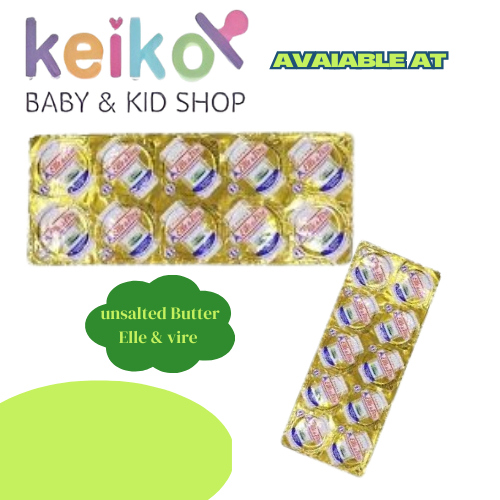 

Unsalted Butter Elle Vire 10x10gr & Anchor 10x7gr