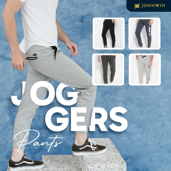 Johnwin - Celana Jogger - Celana Panjang - Celana Pria - AWP.488
